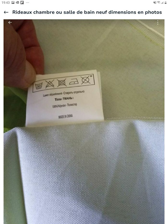 rideaux Disney  140 / 260 neuf - photo numéro 6