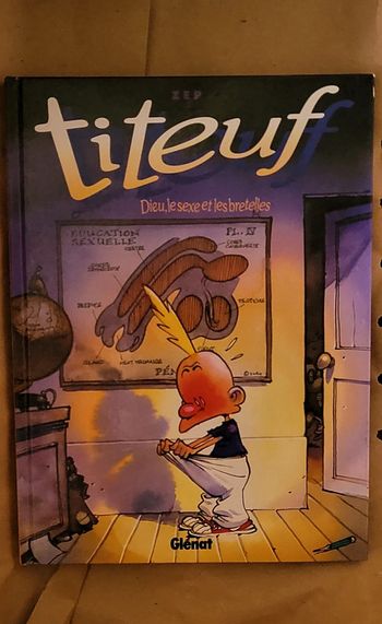BD: Titeuf Dieu, le sexe et les bretelles