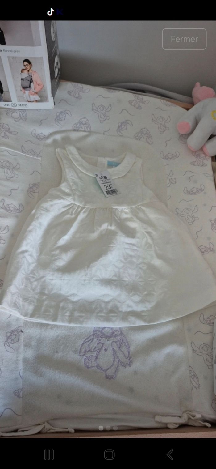 Robe bébé fille