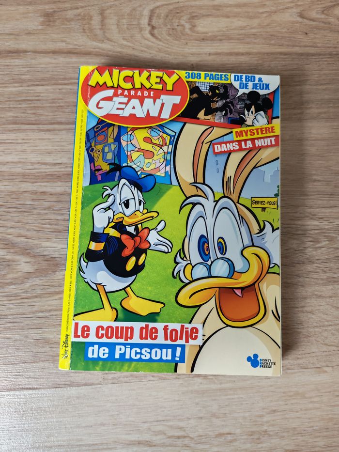 Mickey Parade Géant BD & Jeux magazine Walt Disney Avril 2014 - photo numéro 1