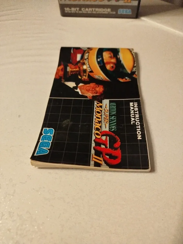 Ayrton Senna 's super monaco gp 2 Megadrive sega Genesis - photo numéro 4