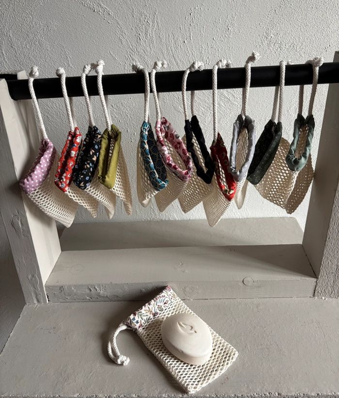 Filet savon solide fait main