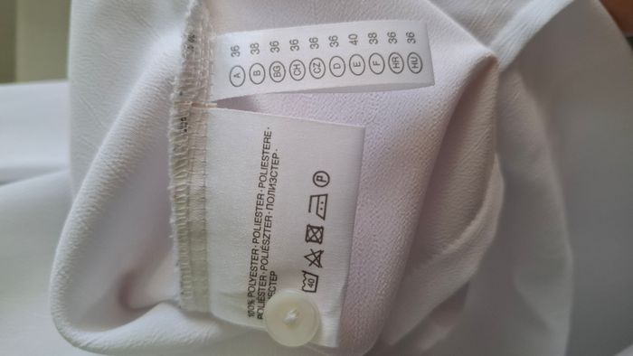 Chemisier blanc manches longues - photo numéro 2
