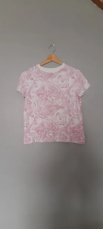 T-shirt imprimé rose