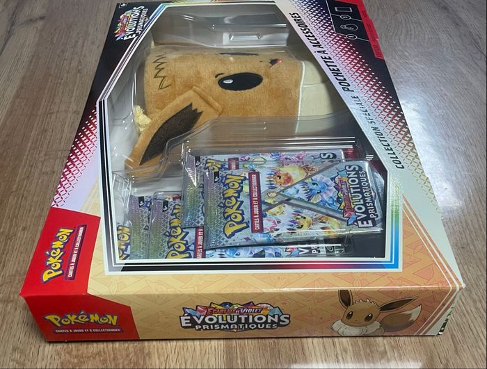 Pokémon coffret collection spéciale pochette à accessoires écarlate et violet évolutions prismatiques événement 8.5 - photo numéro 6