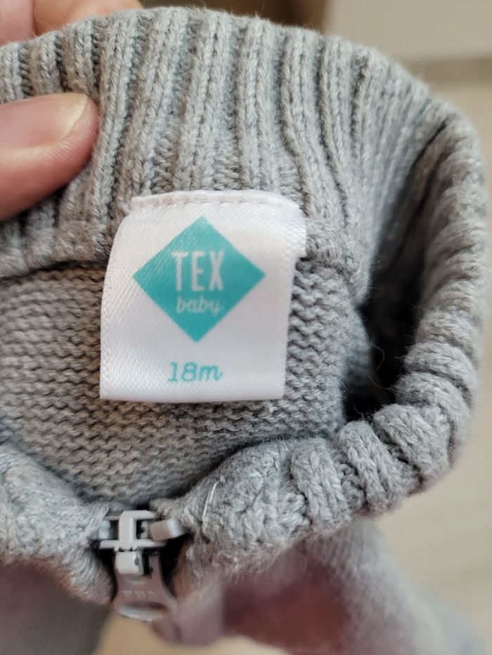 Gilet tex baby 18 mois - photo numéro 2