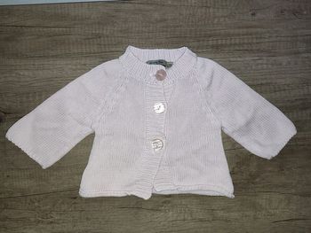 Gilet 3 mois rose Tape à l'oeil #Fille3mois