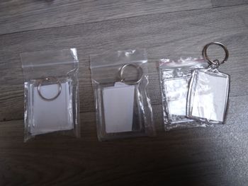 Lot 3 porte clé photo