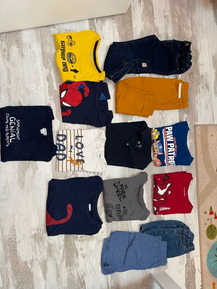 Lot vêtements garçon 36mois/3ans