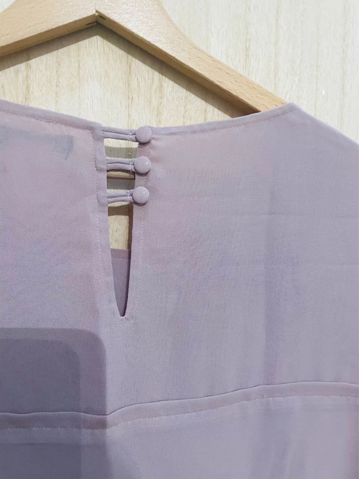 Robe été manches courtes Violine, Lila taille 44 - photo numéro 12