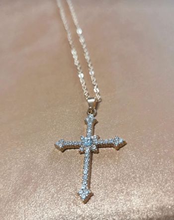 Collier et pendentif spirituel croix chrétienne