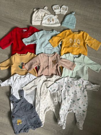 Lot pyjamas 1 mois