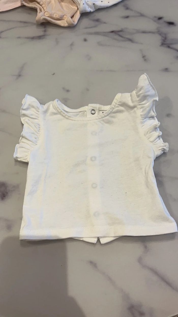 T-shirt bébé fille manches courtes