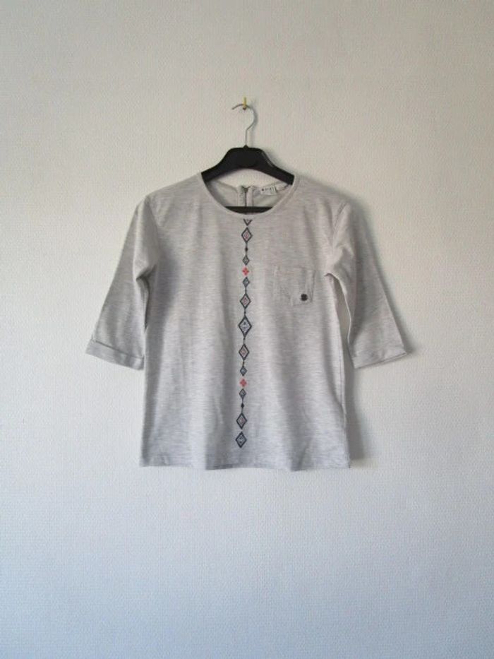 T-shirt gris Roxy 12 ans