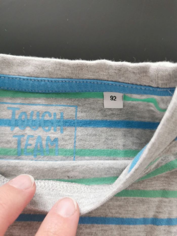Tee-shirt Tough Team T24/36 mois - photo numéro 2