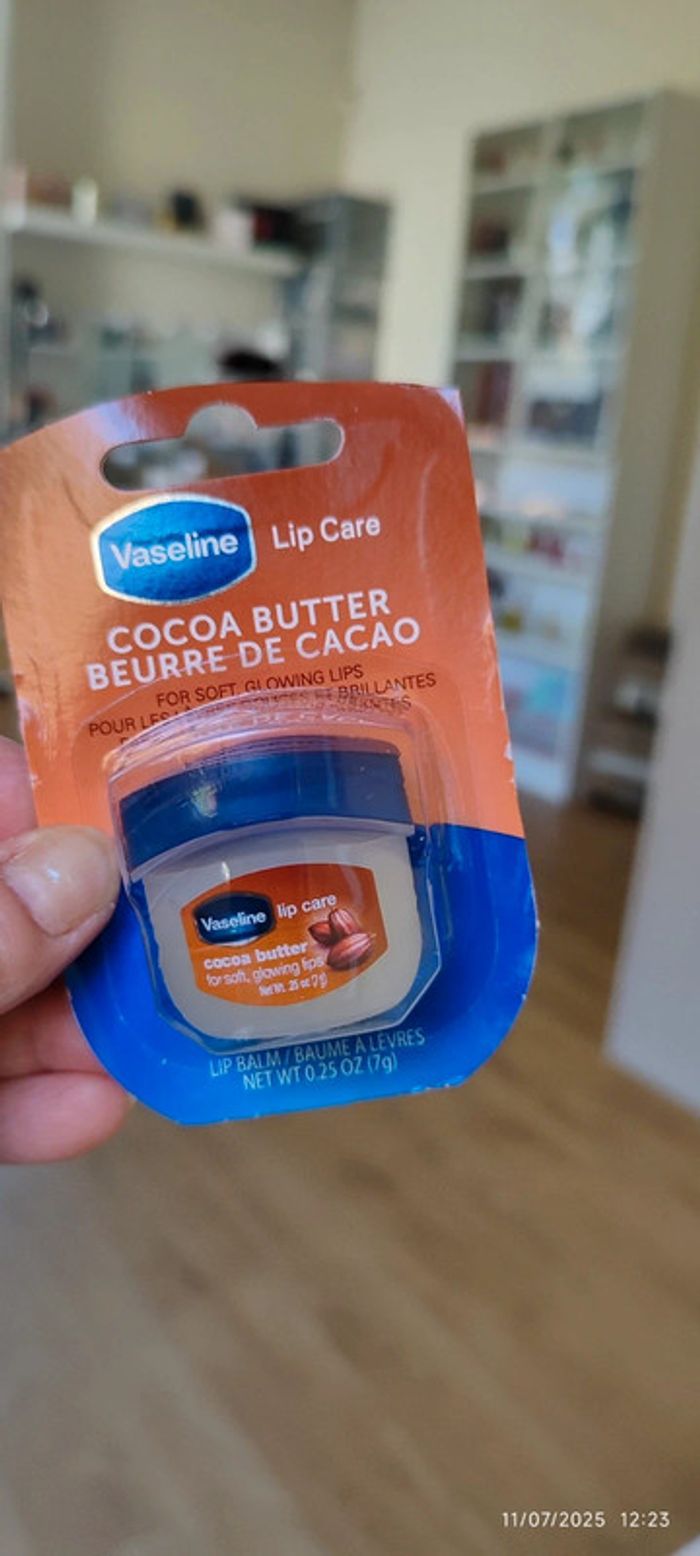 Vaseline Lip Therapy Beurre de Cacao 7gr Made in Korea - photo numéro 2