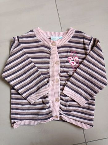 Gilet manches longues Winnie l ourson
