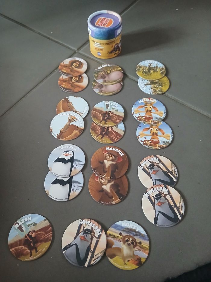 Lot de 6 jeux memory madagascar - photo numéro 4