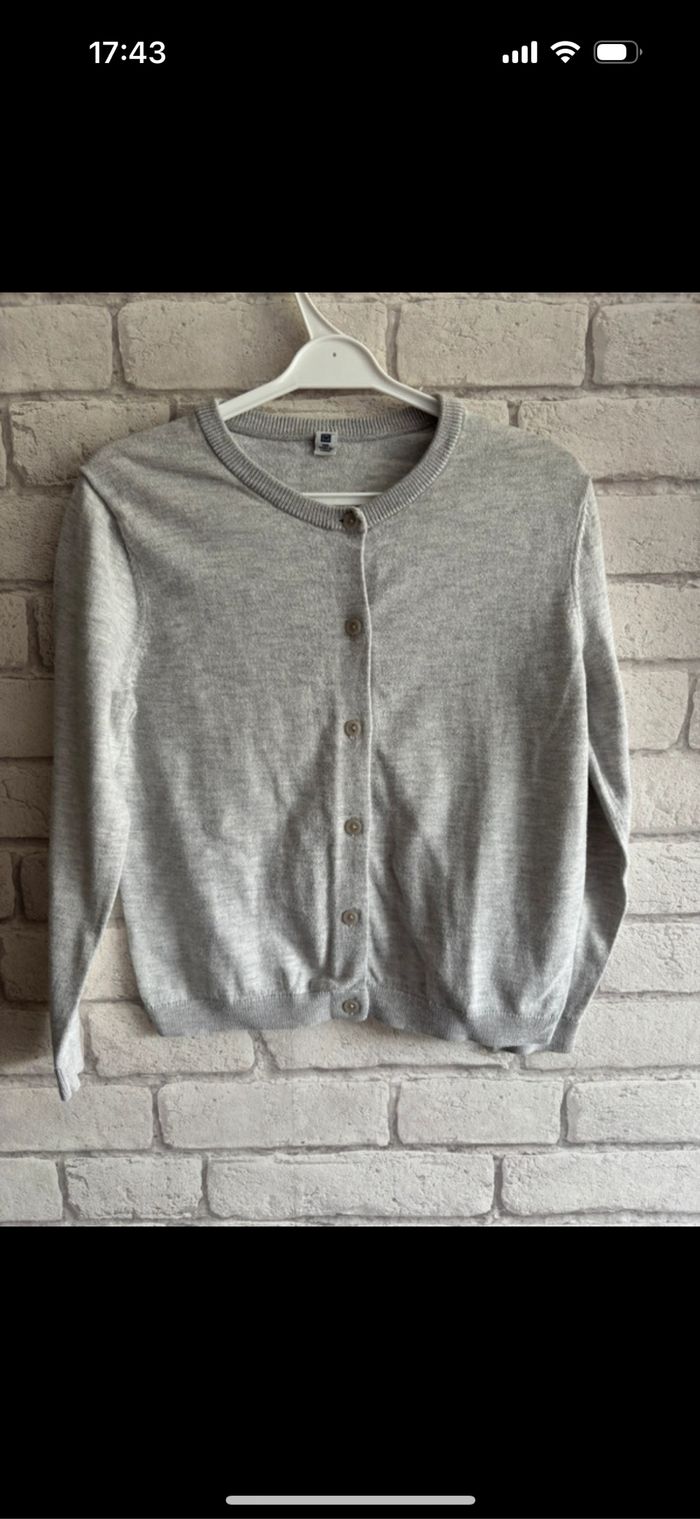 Gilet uniqlo taille 6 ans