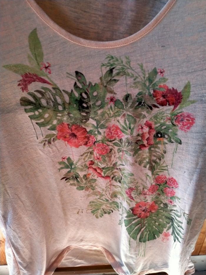 T-shirt femme Sun Valley Floral tropical - photo numéro 3