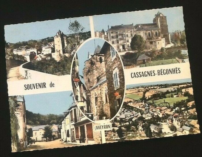 Carte postale Cassagnes-Bégonhès (Aveyron) Souvenir de Cassagnes-Bégonhès - photo numéro 4