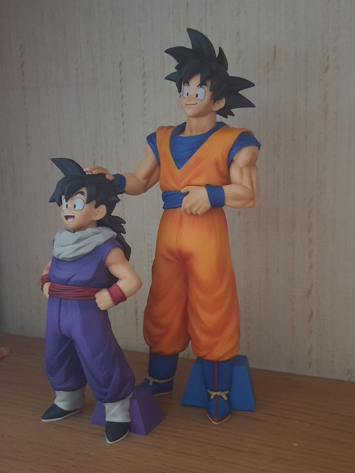 Figurines Dragon Ball Z Son Goku + Son Gohan : Zokei Ekiden - photo numéro 6