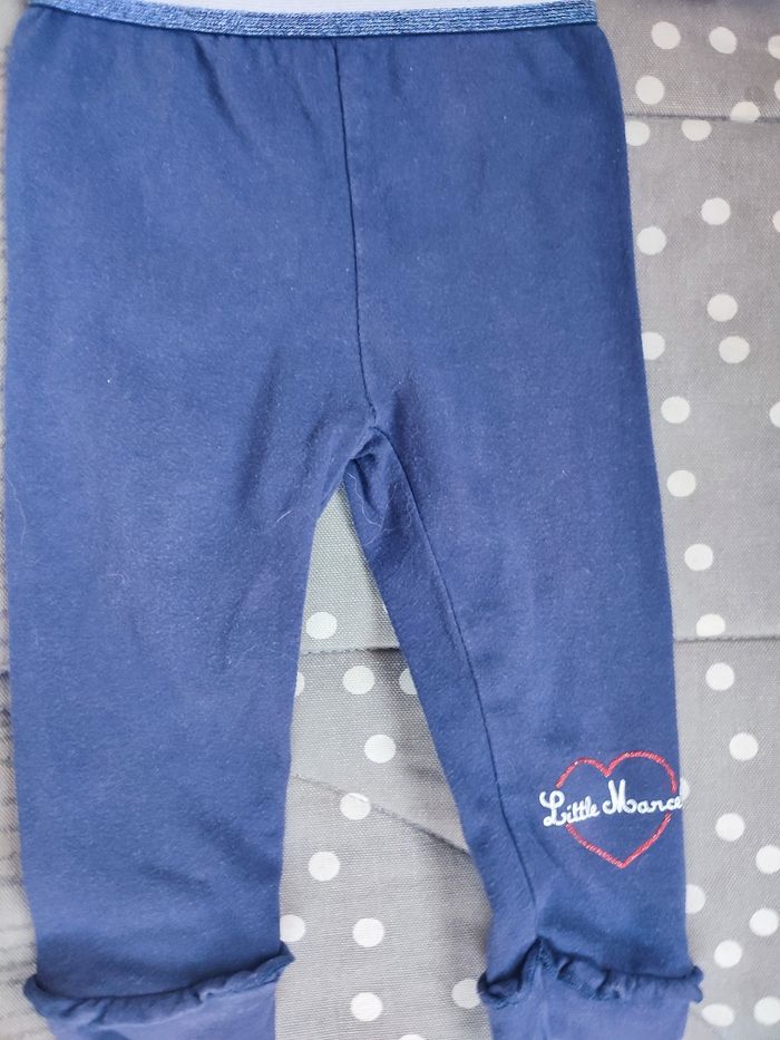 #kytie18moisfille. Un gilet manches longué un legging taille 18 mois - photo numéro 4