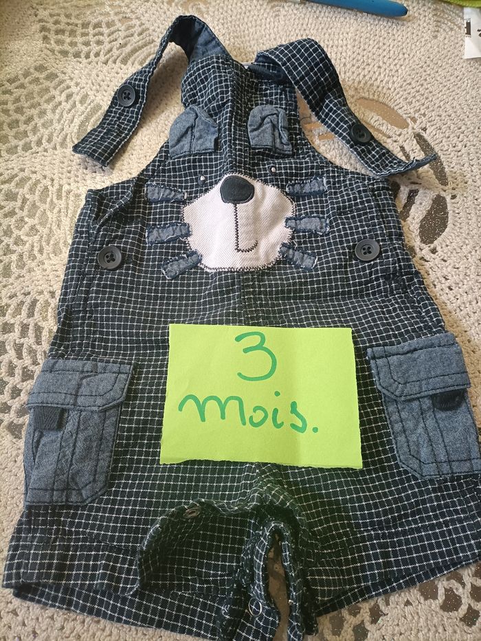 Salopette short