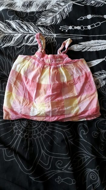 Débardeur à carreaux