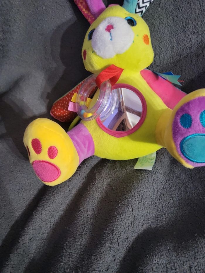 Doudou lapin baby nat - photo numéro 3