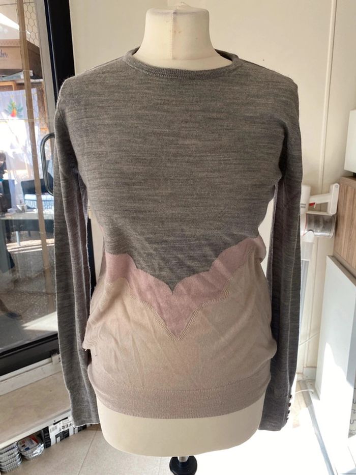 Pull gris blanc - Sezane