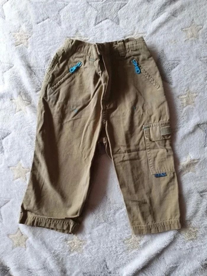 Pantalon beige tissus - photo numéro 2