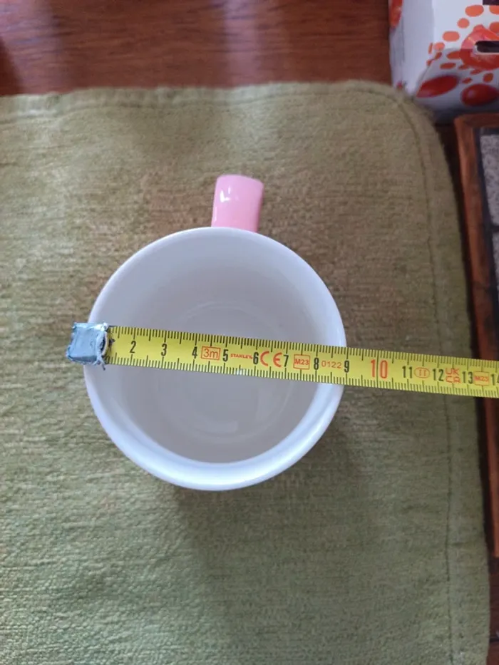Tasse rose Happy Bad Morning 9.5 cm. - photo numéro 6