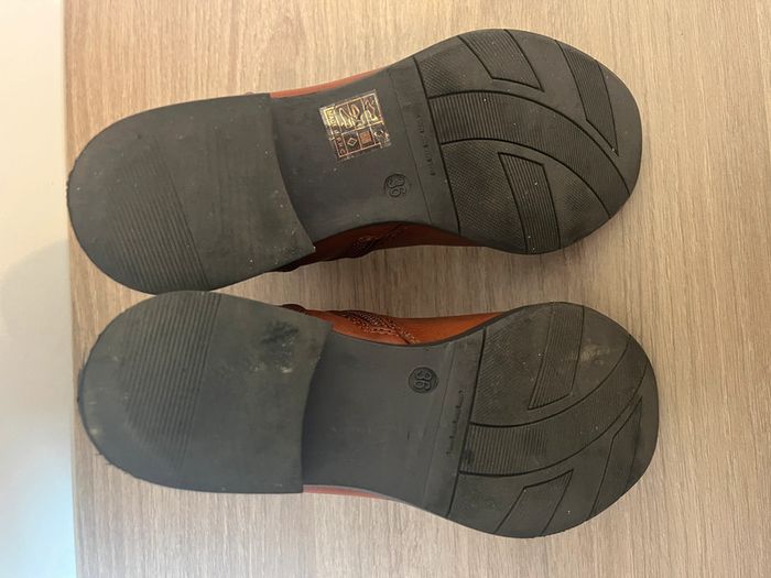 🟤 Boots marron effet vieilli – Super Mode - Pointure 36 - photo numéro 7