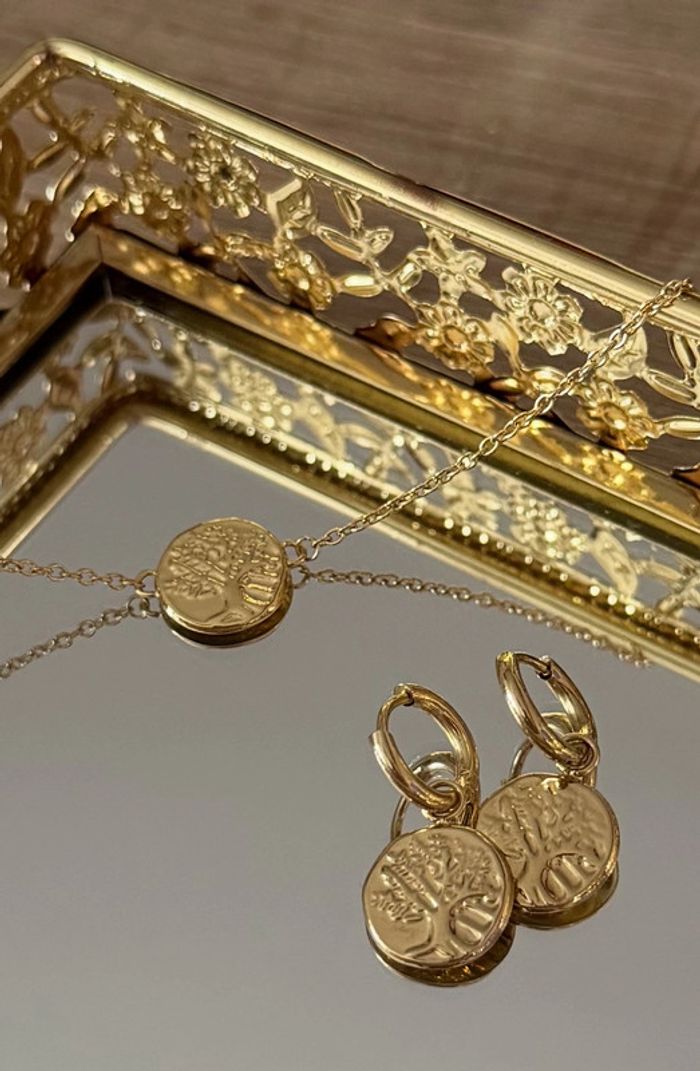 BO et bracelet arbre de vie