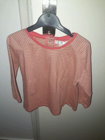 T-shirt manches longues fille Kitchoune 18 mois