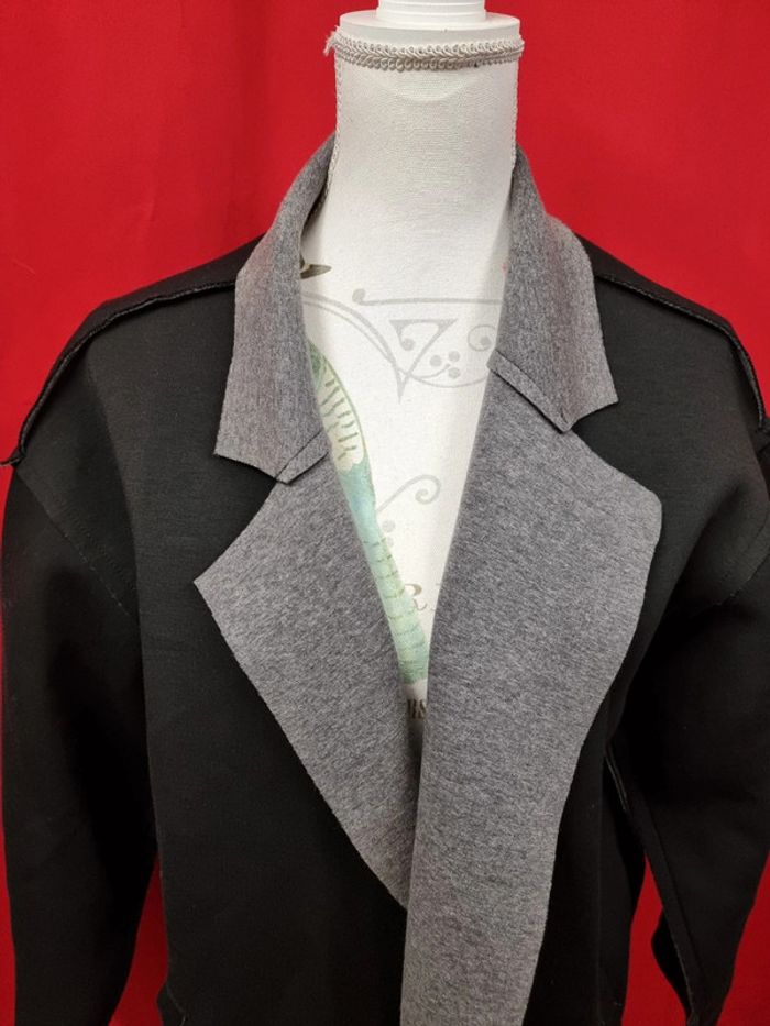 Sugar lips veste noire gris * Taille 46 * - photo numéro 2