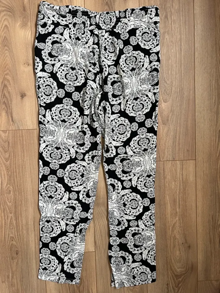 Pantalon fluide motifs femme Yuka - photo numéro 3
