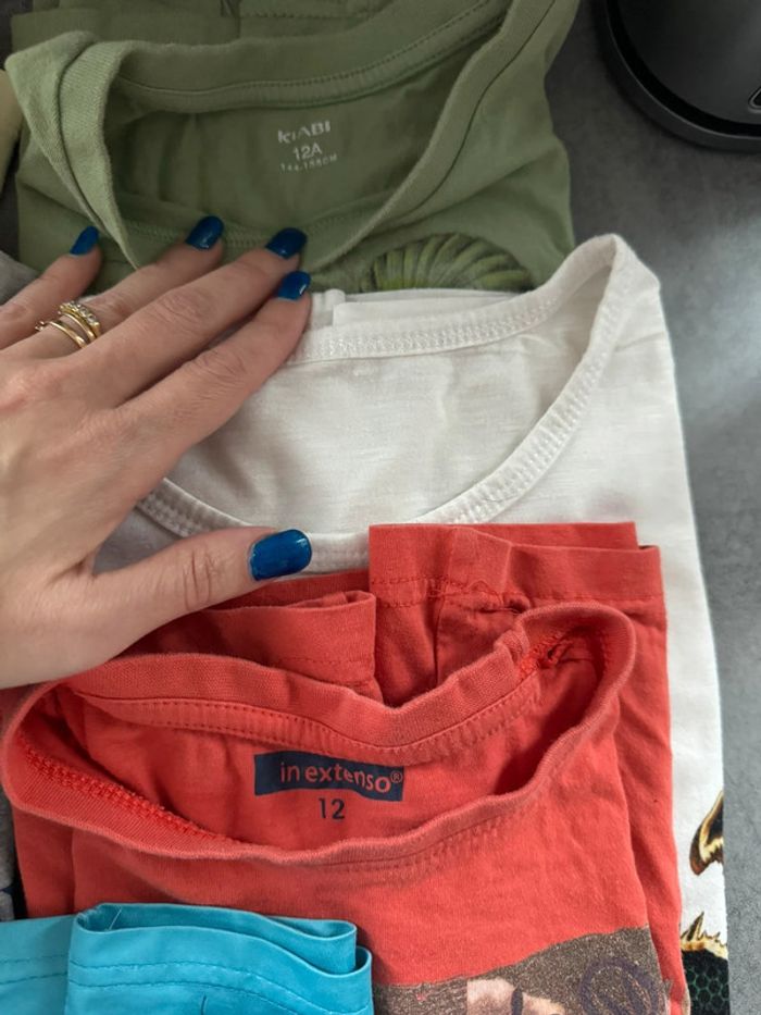 Lot tee-shirts garçon 12 ans - photo numéro 11