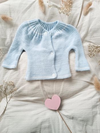 Veste mixte 1 mois bout'chou