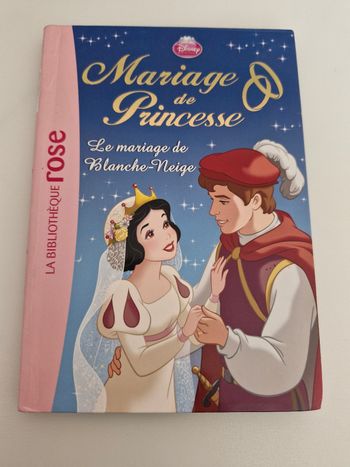 livre le mariage de Blanche-Neige