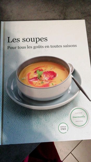 Livre thermomix les soupes