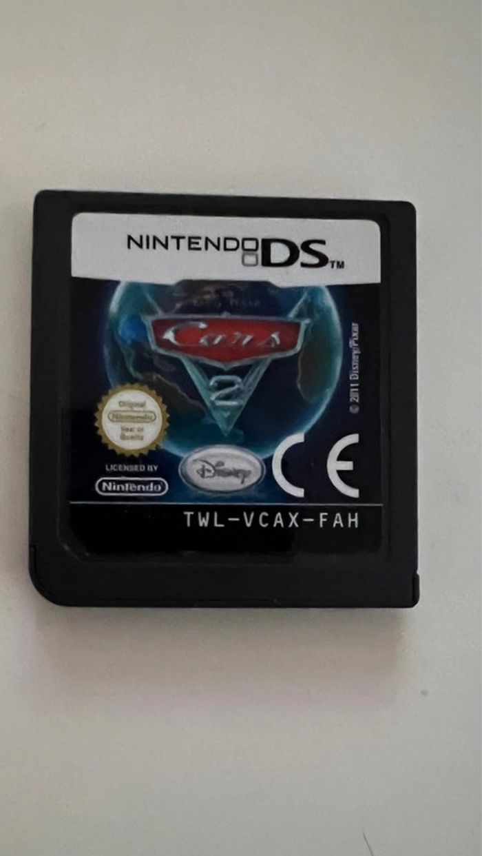 Lot de 2 jeux Nintendo DS cars 2 et firefigter en parfait état de fonctionnement sans boîtes - photo numéro 3