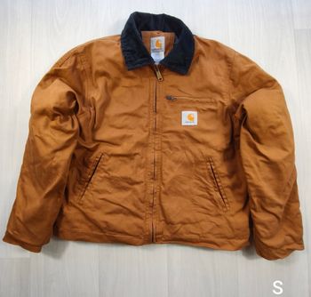 Veste caharrt marron clair taille S neuve