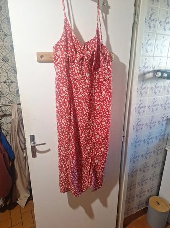 Robe longue fleuri