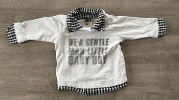 Polo manches longues tape à l’œil 3 mois