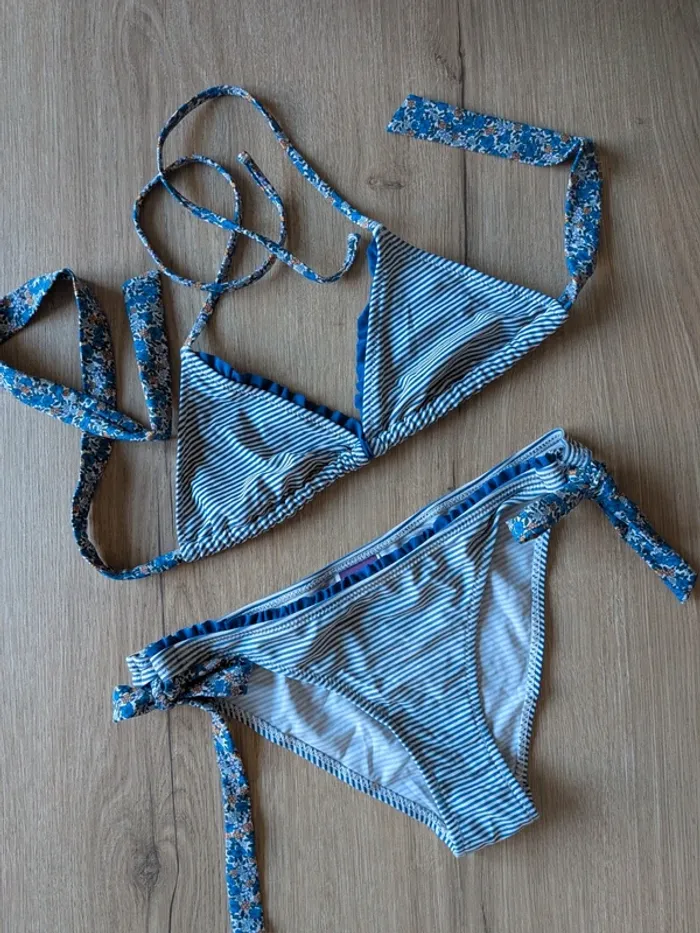 Maillot de bain 2 pièces liberty - photo numéro 2