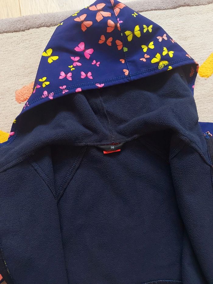 Combinaison de pluie iELM softshell papillons multicolores 98 cm 3 ans - photo numéro 7