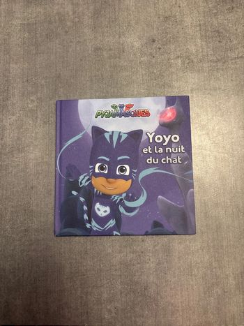 Livre Pyjamasques, yo-yo et la nuit du chat