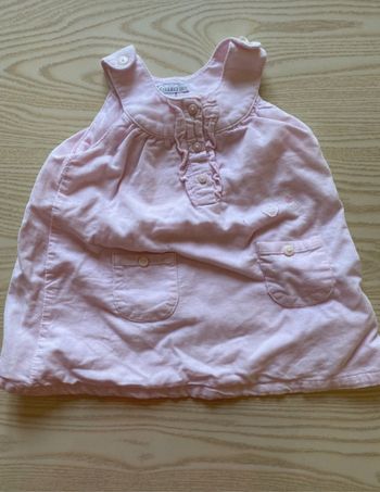 Robe courte velours 6 mois